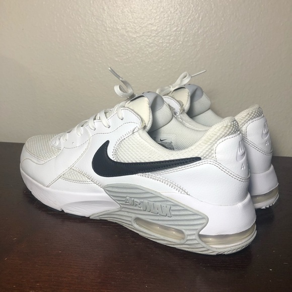 Nike Air Max Excee White Black Grey Running Casual Shoes Sneakers CD4165-100 - Picture 6 of 10